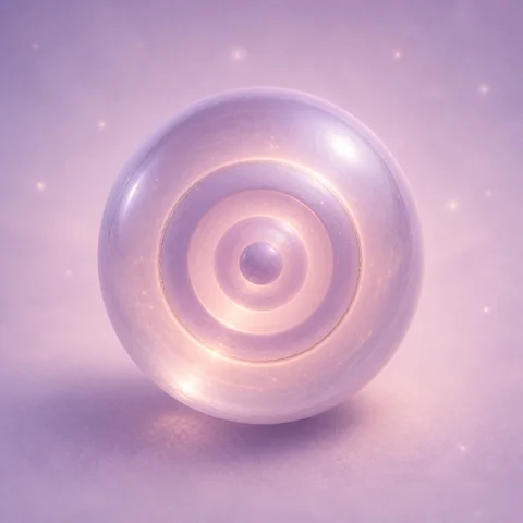 Focus pack: a glossy compass with a glowing star